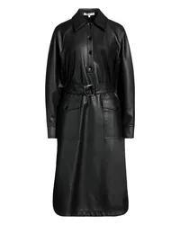 tibi Midi-Kleid Schwarz