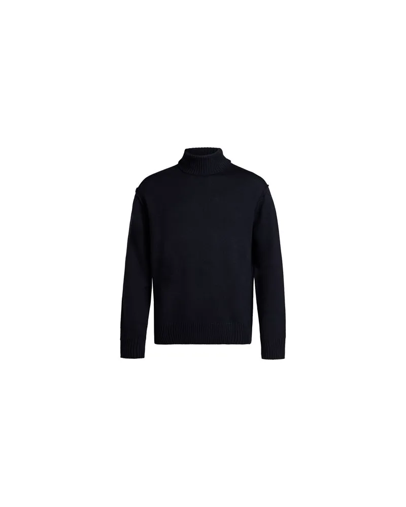 Paolo Pecora Milano STRICKWAREN - Rollkragenpulloverauf YOOX.COM Marineblau