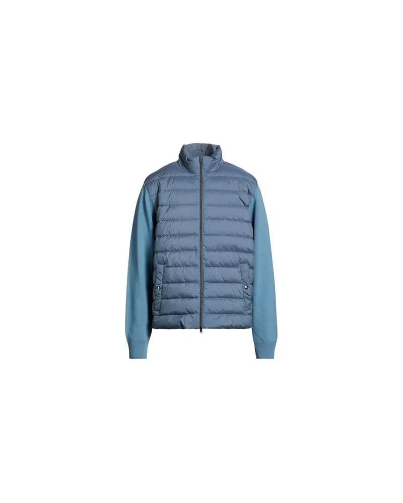 Herno JACKEN & MÄNTEL - Pufferjacken & Daunenjackenauf YOOX.COM Taubenblau