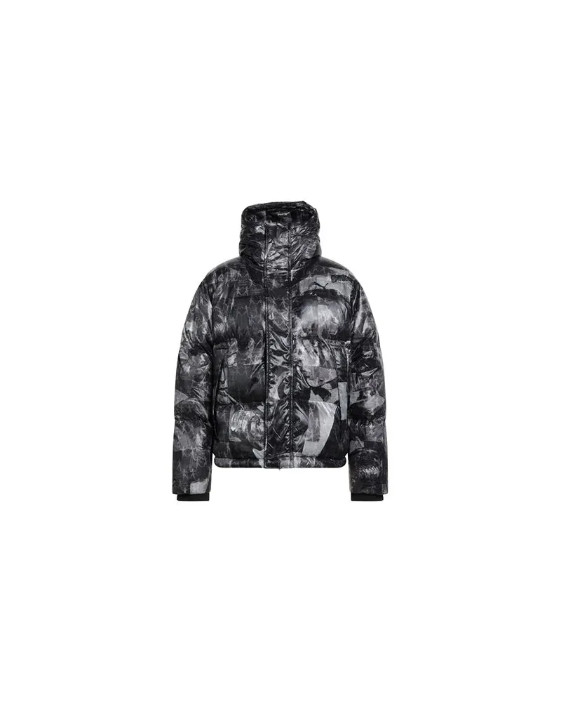 Puma JACKEN & MÄNTEL - Pufferjacken & Daunenjackenauf YOOX.COM Schwarz