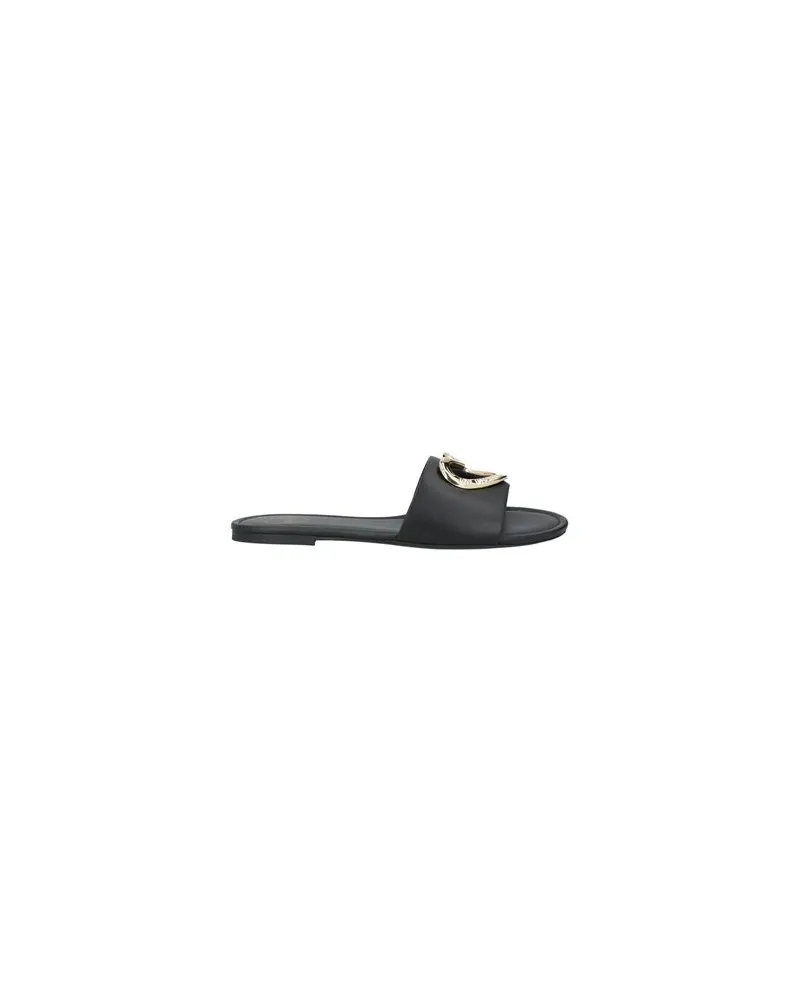 Moschino SCHUHE - Sandalenauf YOOX.COM Schwarz