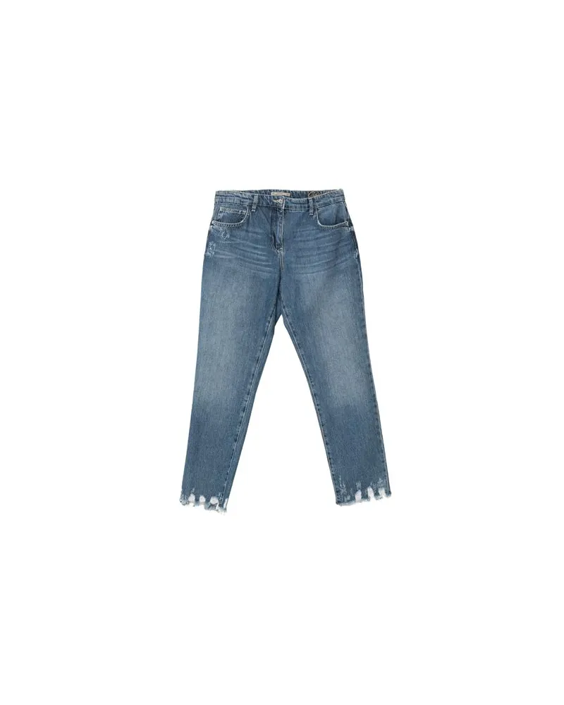 Patrizia Pepe HOSEN & RÖCKE - Jeanshosenauf YOOX.COM Blau