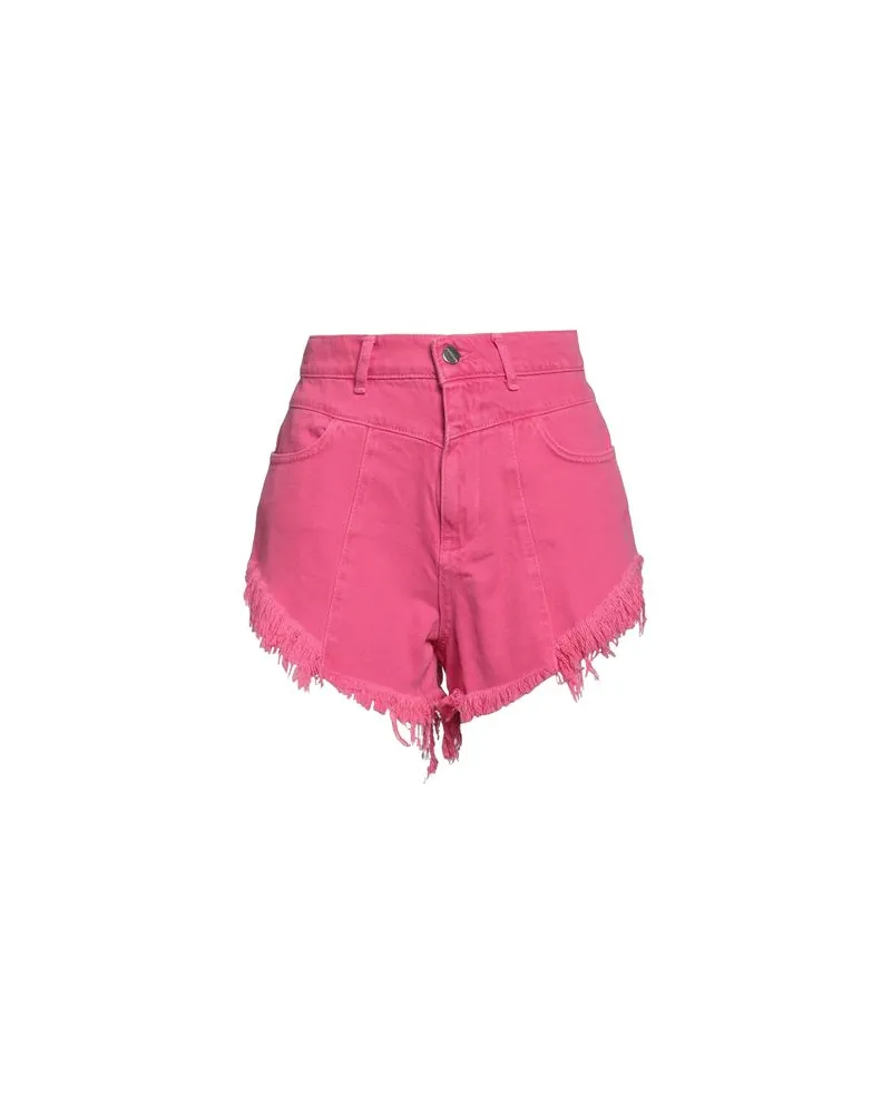 HINNOMINATE HOSEN & RÖCKE - Jeansshortsauf YOOX.COM Fuchsia