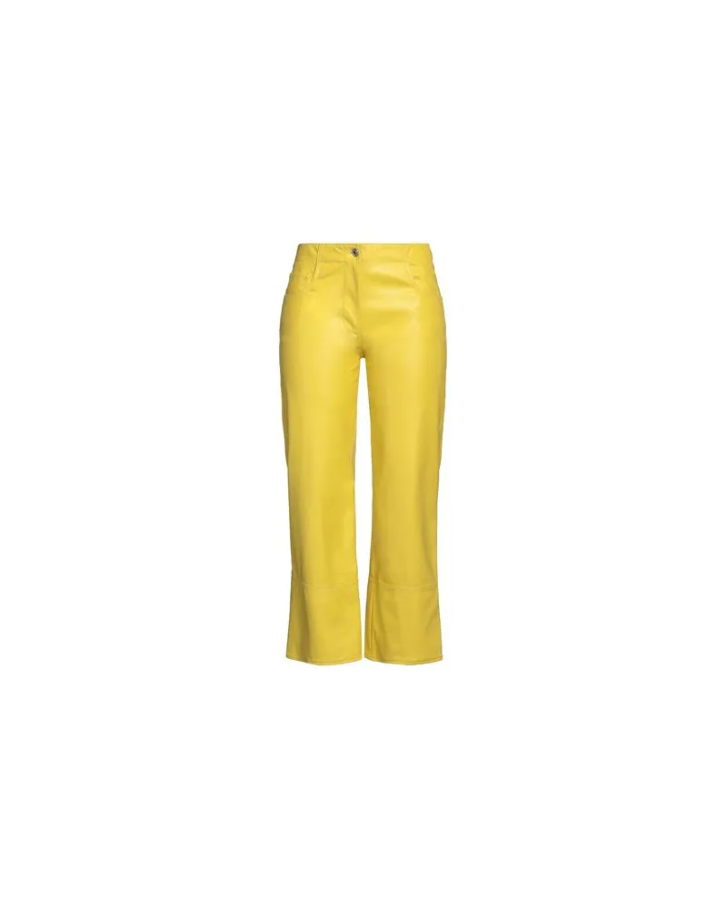 MSGM HOSEN & RÖCKE - Hosenauf YOOX.COM Pastellgelb