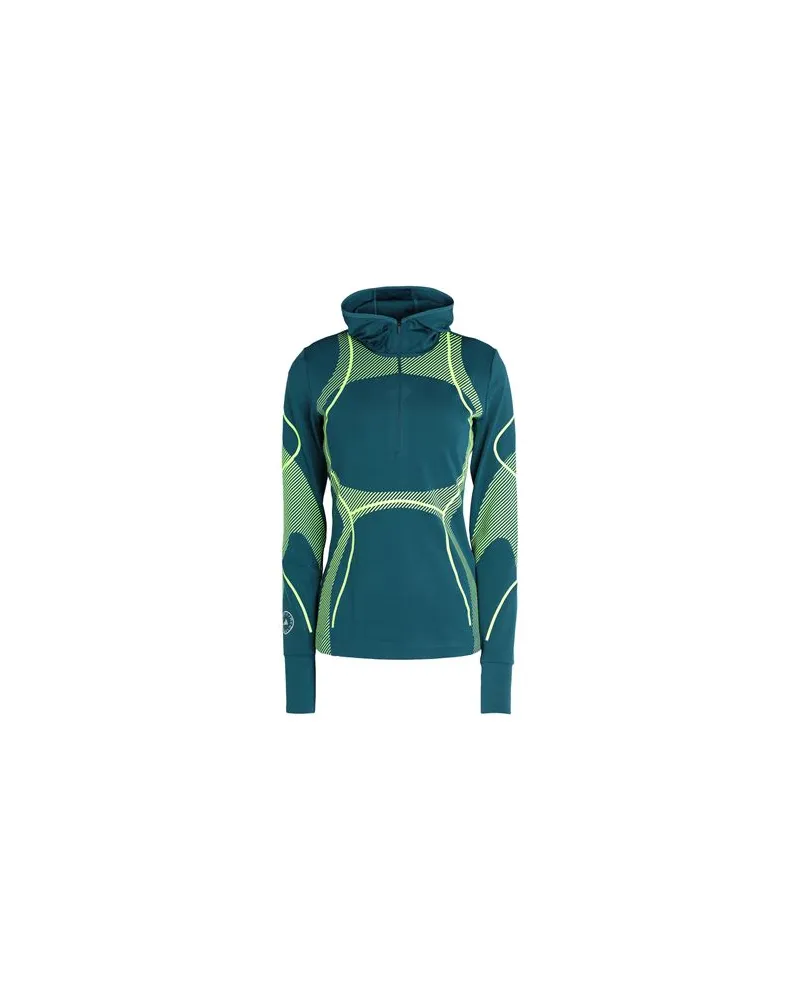 adidas aSMC TPA LONGSLEEVE  - TOPS - Topsauf YOOX.COM Aquamarin