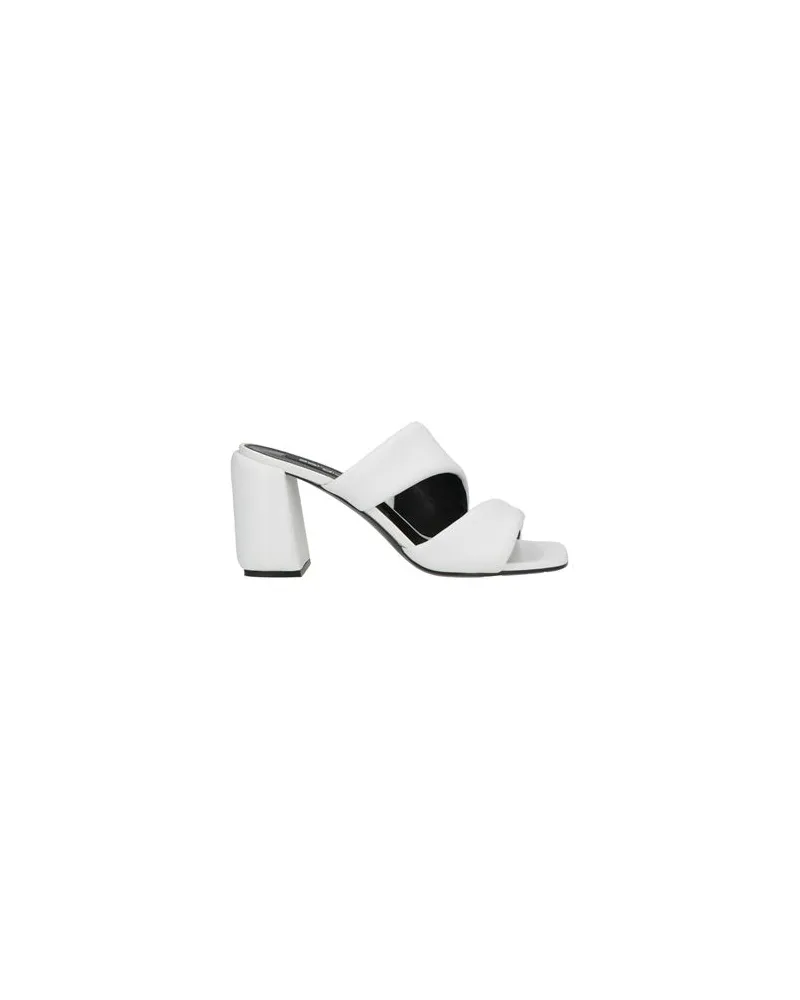 Sergio Rossi SCHUHE - Sandalenauf YOOX.COM Weiß