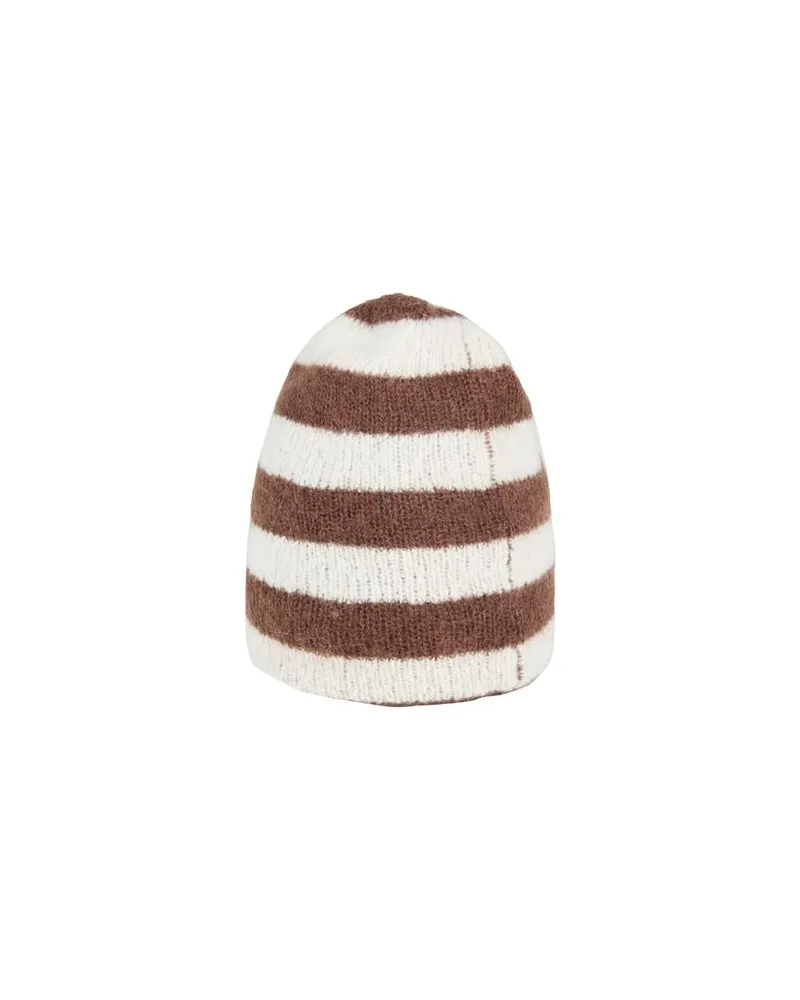SOLOTRE ACCESSOIRES - Mützen & Hüteauf YOOX.COM Dunkelbraun