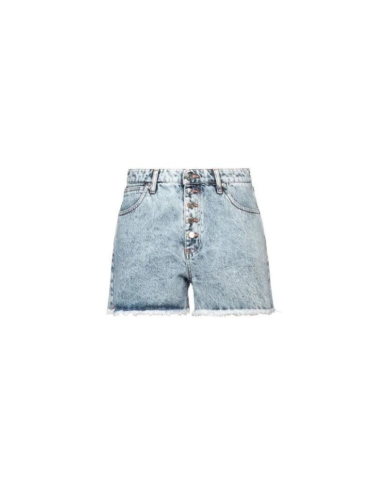 VICOLO HOSEN & RÖCKE - Jeansshortsauf YOOX.COM Blau