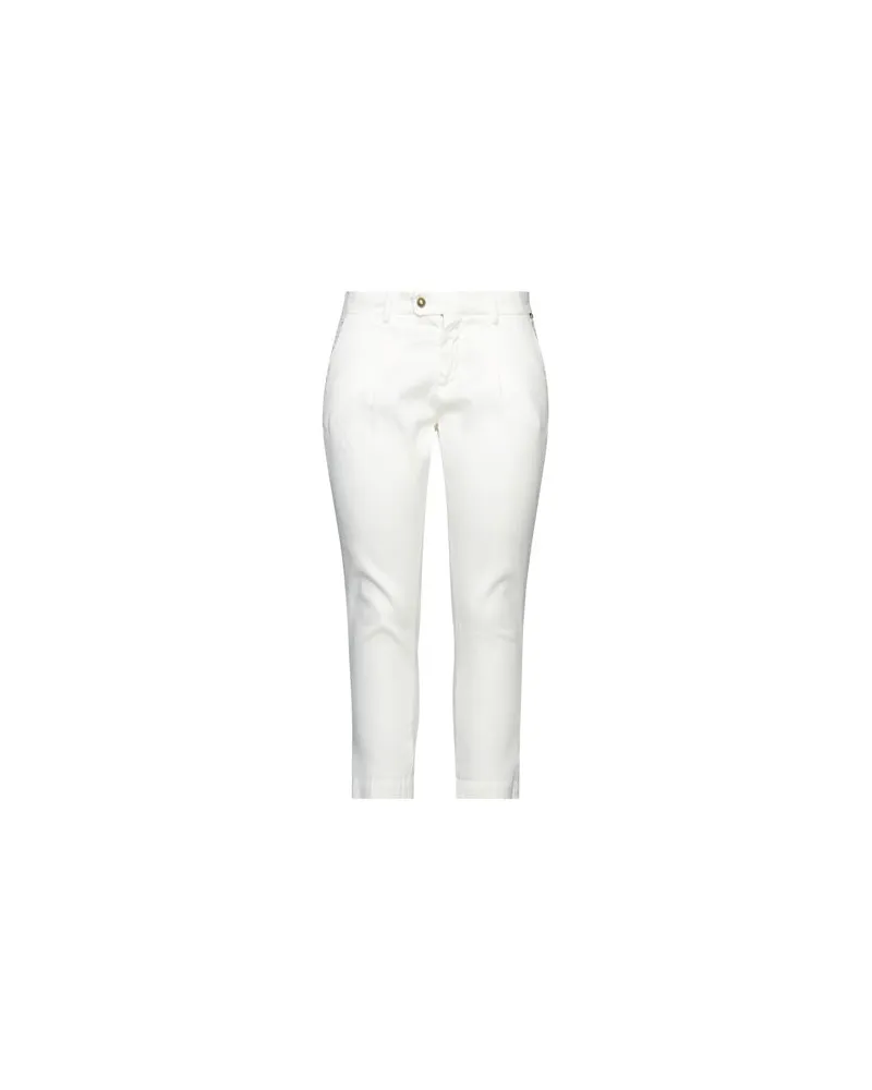 Roy Roger's HOSEN & RÖCKE - Hosenauf YOOX.COM Elfenbein