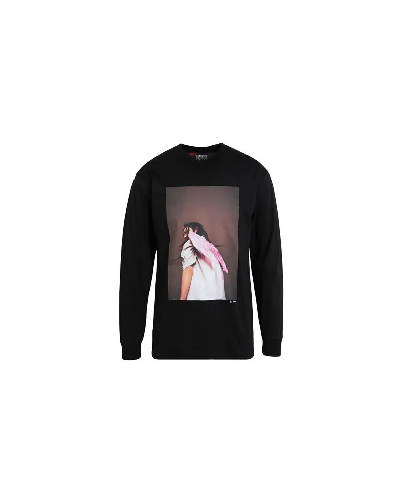 Vans PRIDE OTW GALLERY LS  - TOPS - T-shirtsauf YOOX.COM Schwarz