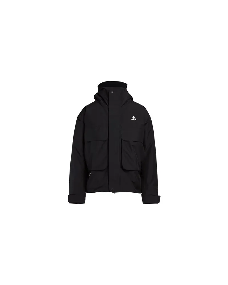 Nike ACG - JACKEN & MÄNTEL - Pufferjacken & Daunenjackenauf YOOX.COM Schwarz