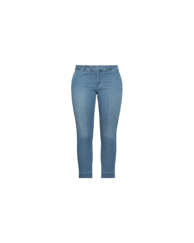 Re-HasH HOSEN & RÖCKE - Jeanshosenauf YOOX.COM Blau