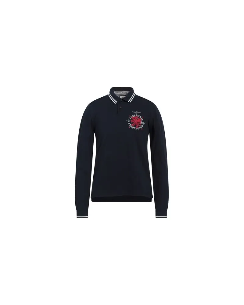Aeronautica Militare TOPS - Poloshirtsauf YOOX.COM Nachtblau