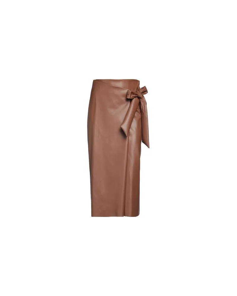 TOY G HOSEN & RÖCKE - Midi-Röckeauf YOOX.COM Braun