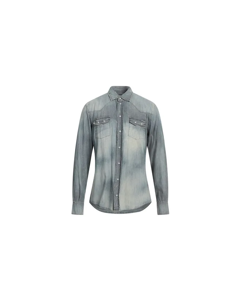 Dolce & Gabbana TOPS - Jeanshemdenauf YOOX.COM Blau