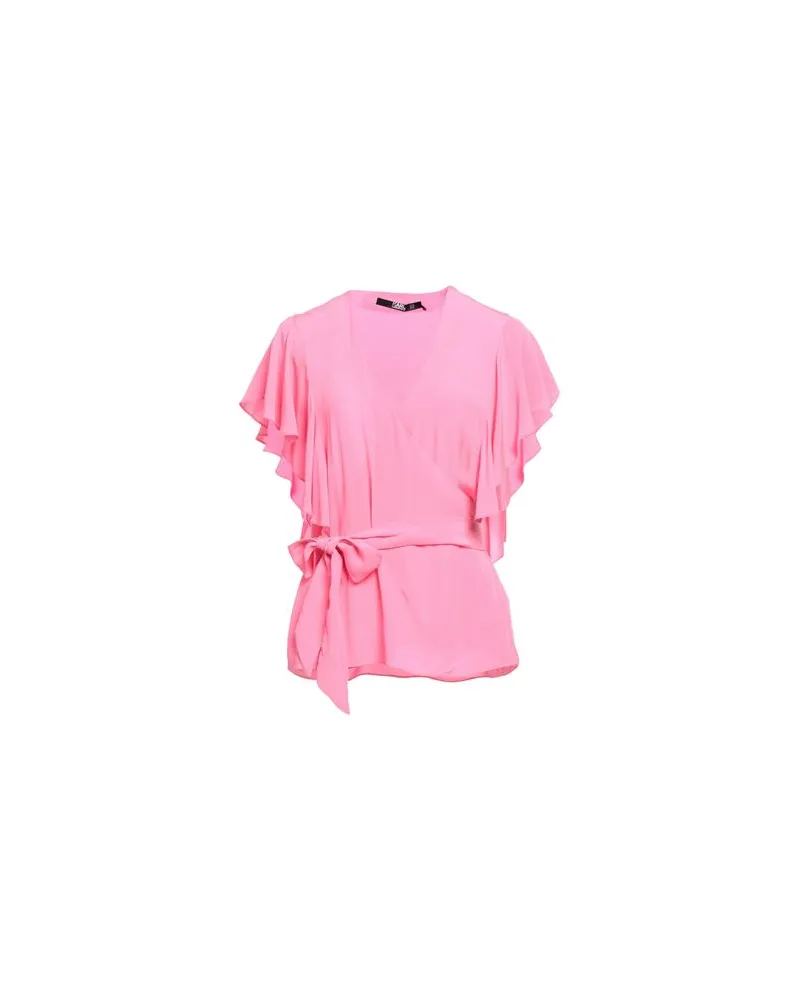 Karl Lagerfeld TOPS - Topsauf YOOX.COM Fuchsia