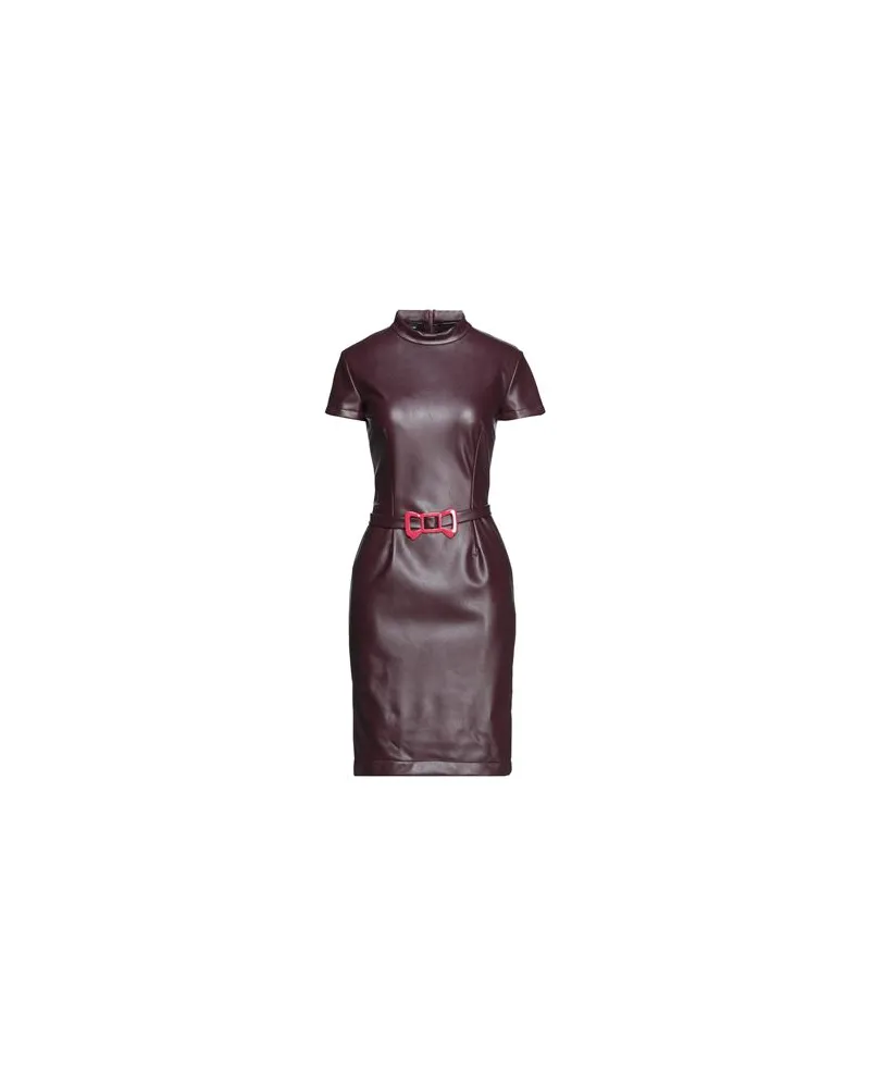 Moschino KLEIDER - Mini-Kleiderauf YOOX.COM Pflaume