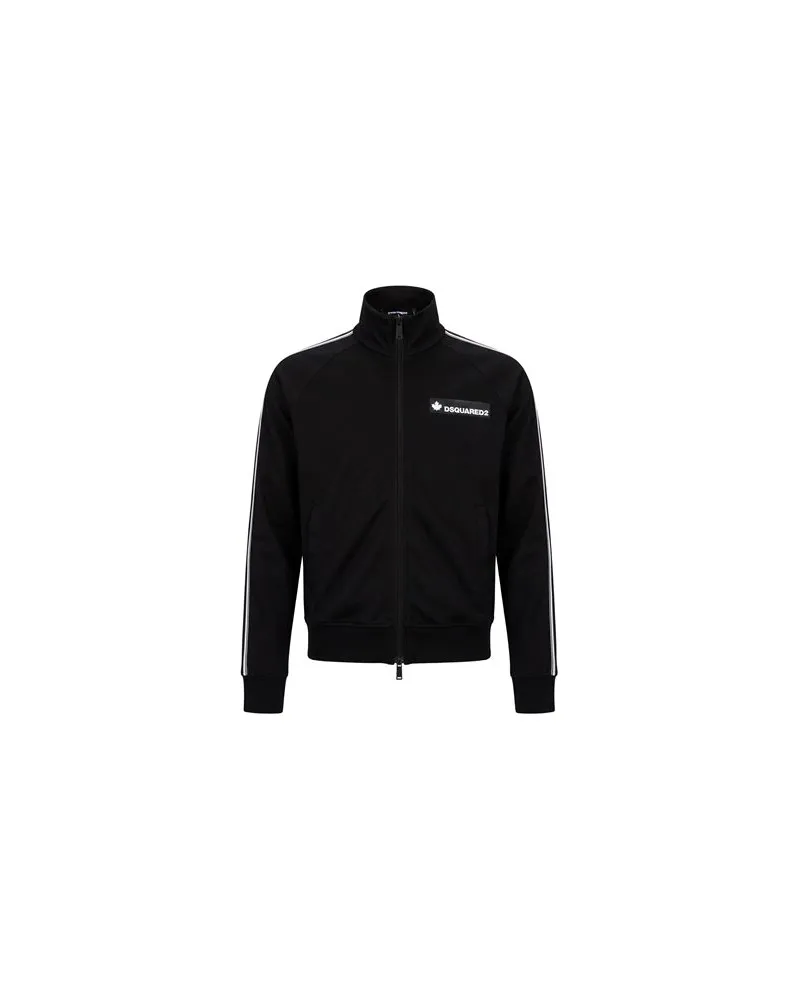 Dsquared2 TOPS - Sweatshirtsauf YOOX.COM Schwarz