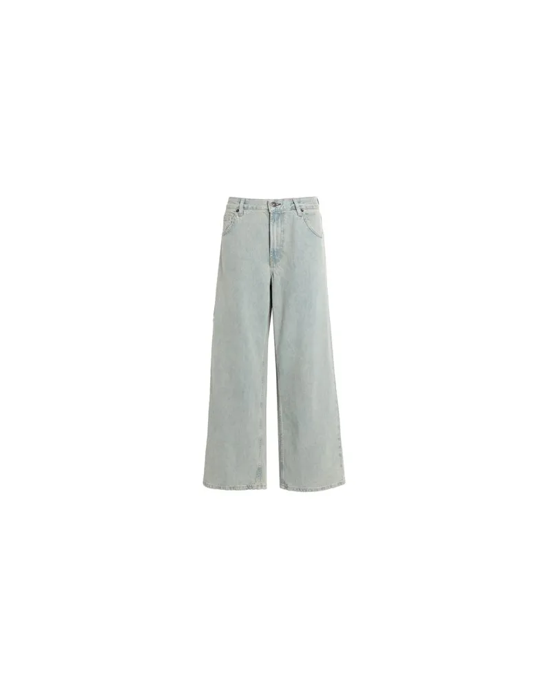 Topshop HOSEN & RÖCKE - Jeanshosenauf YOOX.COM Blau