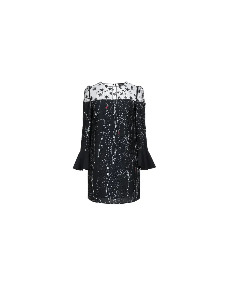 Elisabetta Franchi KLEIDER - Mini-Kleiderauf YOOX.COM Schwarz