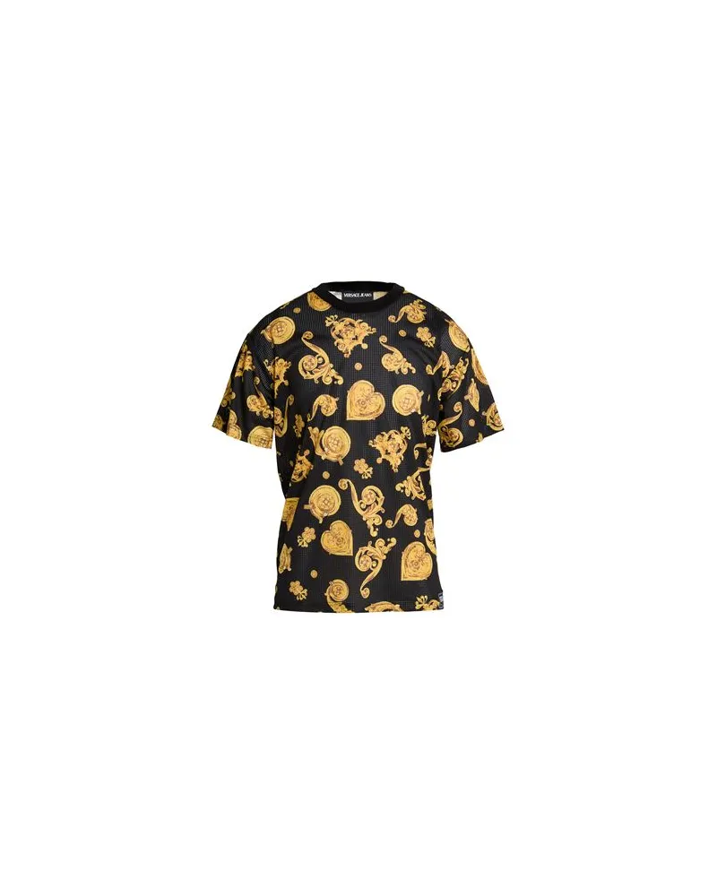 Versace Jeans TOPS - T-shirtsauf YOOX.COM Schwarz