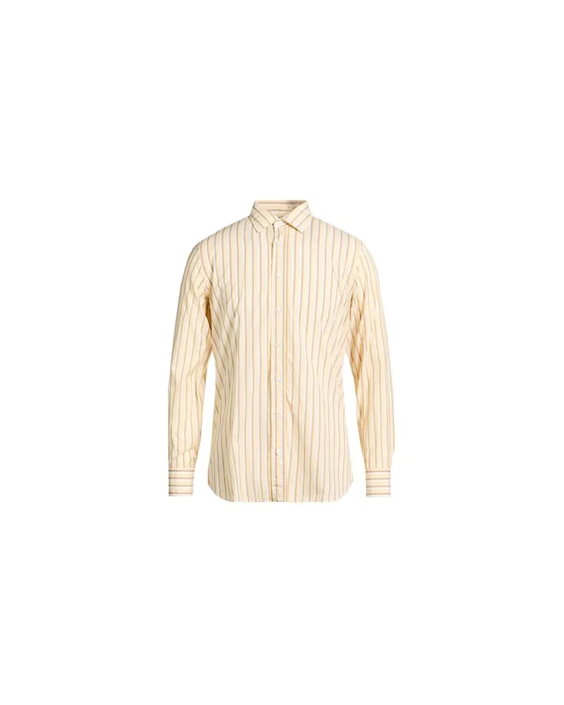 LARDINI TOPS - Hemdenauf YOOX.COM Pastellgelb
