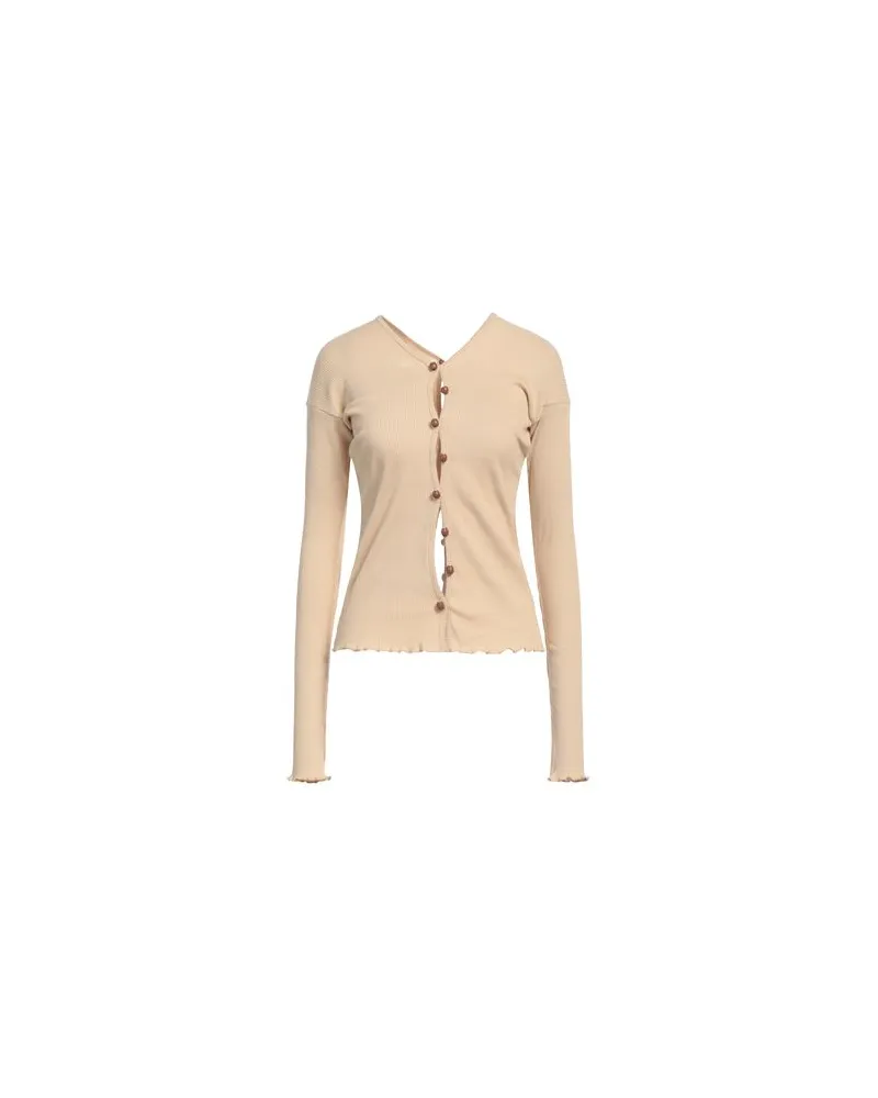 Baserange STRICKWAREN - Strickjackenauf YOOX.COM Beige