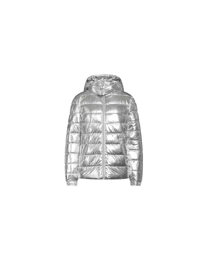Guess JACKEN & MÄNTEL - Pufferjacken & Daunenjackenauf YOOX.COM Silber