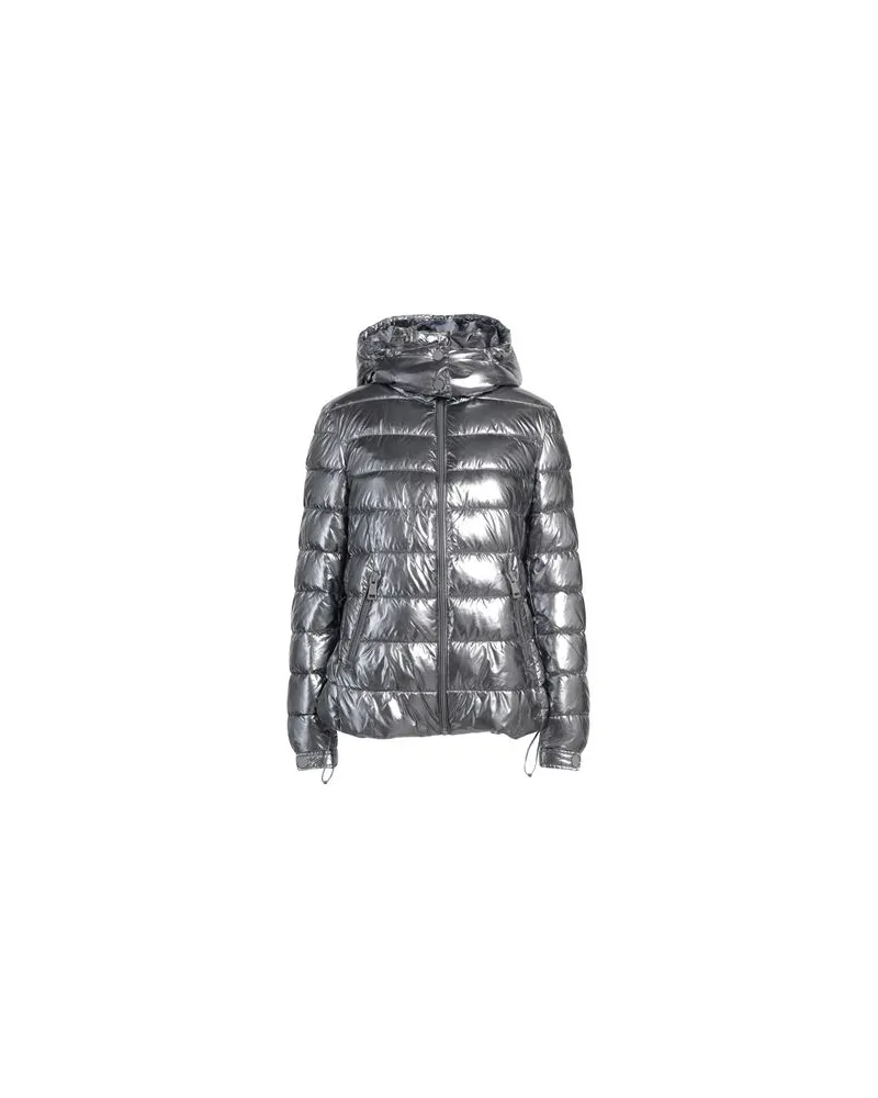 Guess JACKEN & MÄNTEL - Pufferjacken & Daunenjackenauf YOOX.COM Stahlgrau