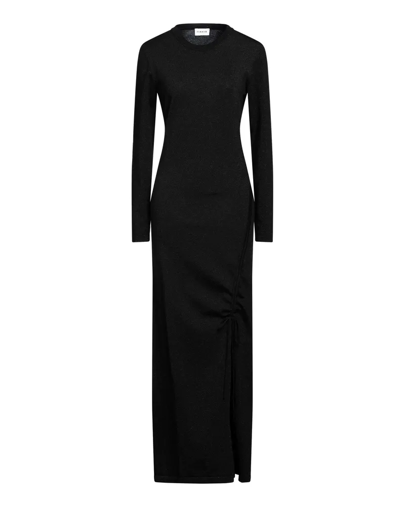 P.A.R.O.S.H. Maxi-Kleid Schwarz