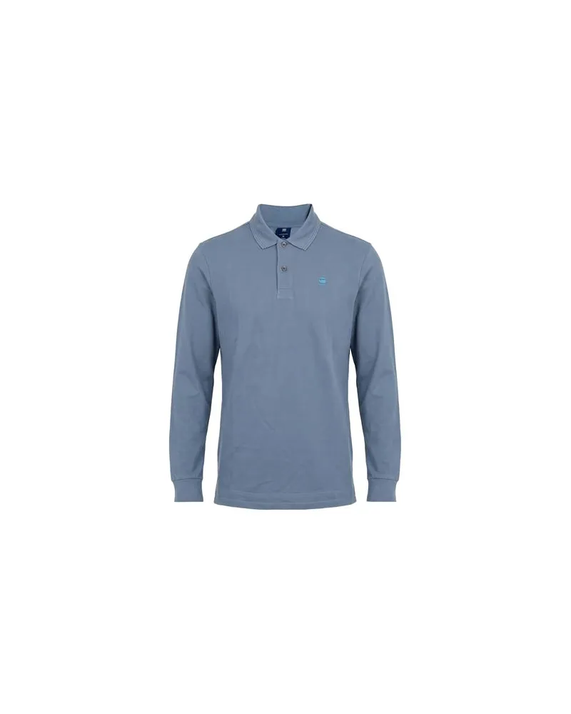 G-STAR RAW TOPS - Poloshirtsauf YOOX.COM Taubenblau