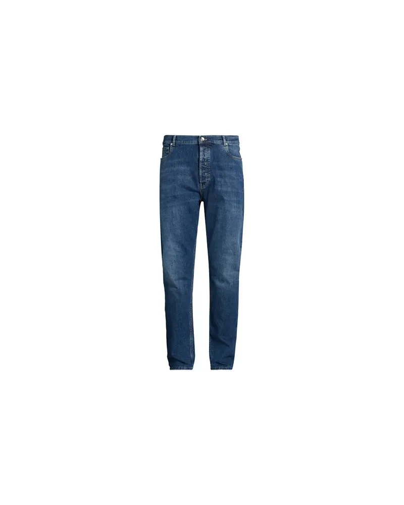 Brunello Cucinelli HOSEN & RÖCKE - Jeanshosenauf YOOX.COM Blau