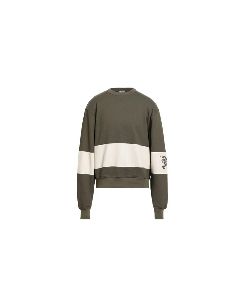 Burberry TOPS - Sweatshirtsauf YOOX.COM Militärgrün