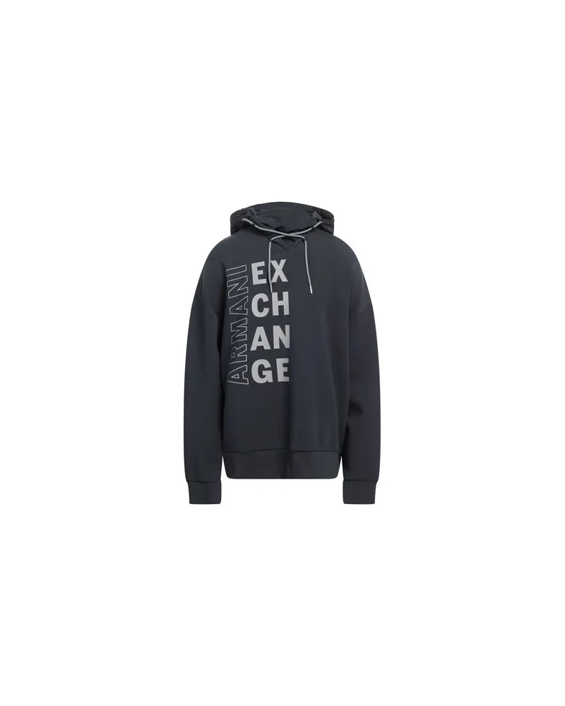 Armani Exchange TOPS - Sweatshirtsauf YOOX.COM Nachtblau