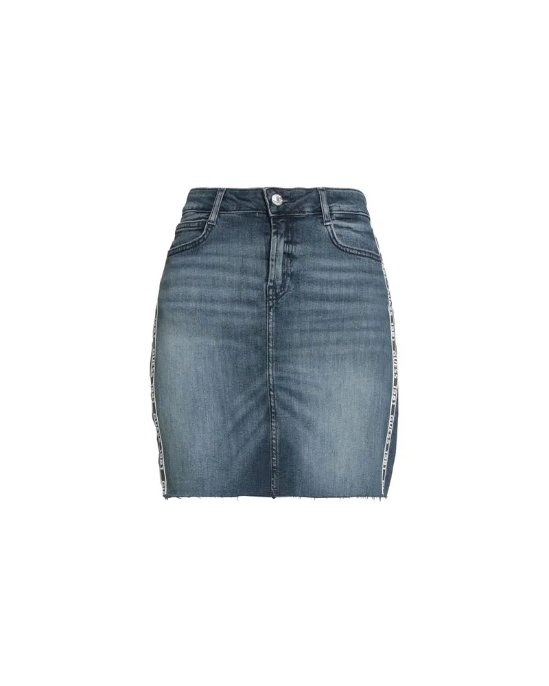 Guess HOSEN & RÖCKE - Jeansröckeauf YOOX.COM Blau