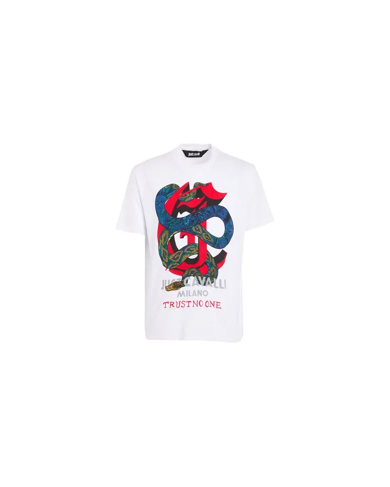 Just Cavalli TOPS - T-shirtsauf YOOX.COM Weiß