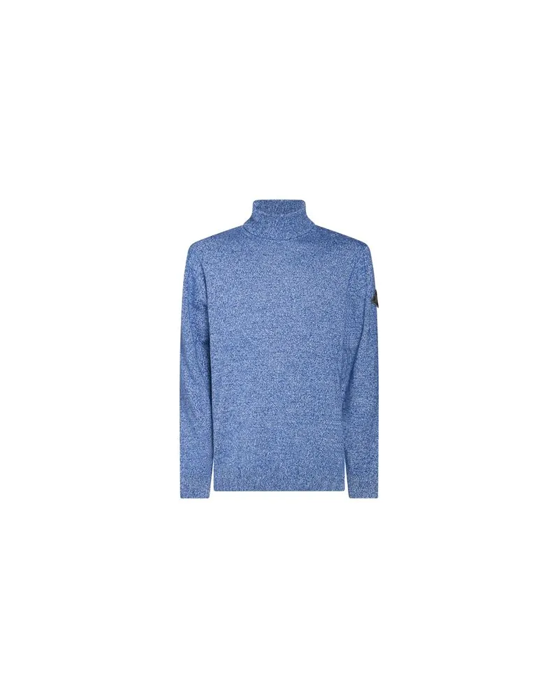 Roy Roger's STRICKWAREN - Rollkragenpulloverauf YOOX.COM Blau