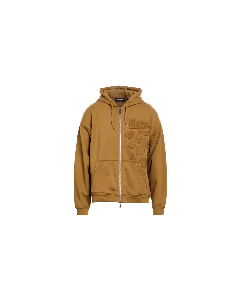 Dsquared2 TOPS - Sweatshirtsauf YOOX.COM Kamel