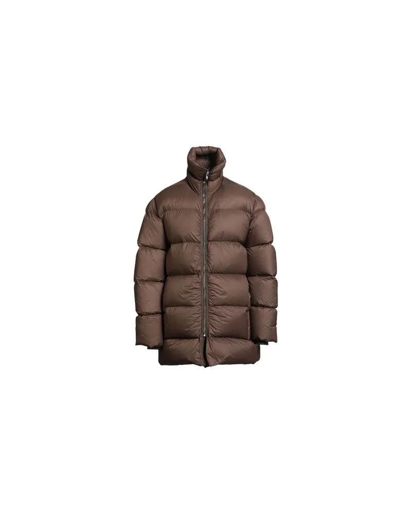 Rick Owens JACKEN & MÄNTEL - Pufferjacken & Daunenjackenauf YOOX.COM Schokobraun