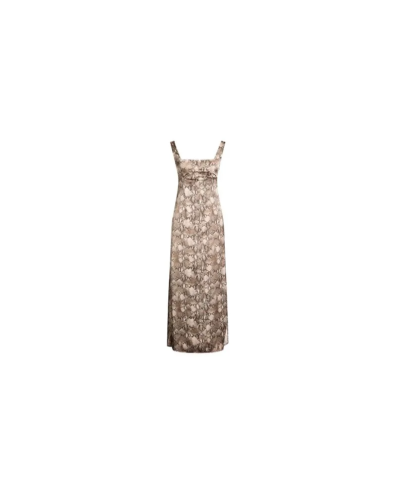 HUGO BOSS KLEIDER - Maxi-Kleiderauf YOOX.COM Beige