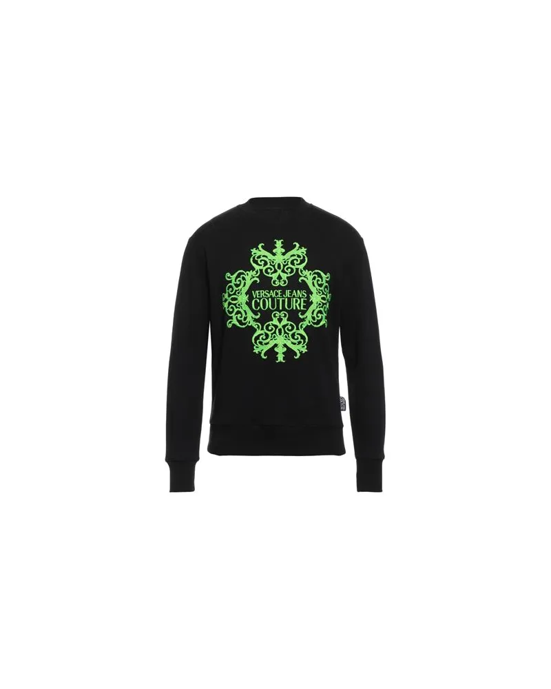 Versace Jeans TOPS - Sweatshirtsauf YOOX.COM Schwarz