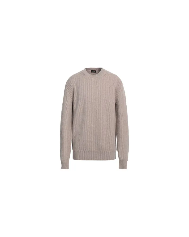 Ermenegildo Zegna OASI CASHMERE - STRICKWAREN - Pulloverauf YOOX.COM Sand