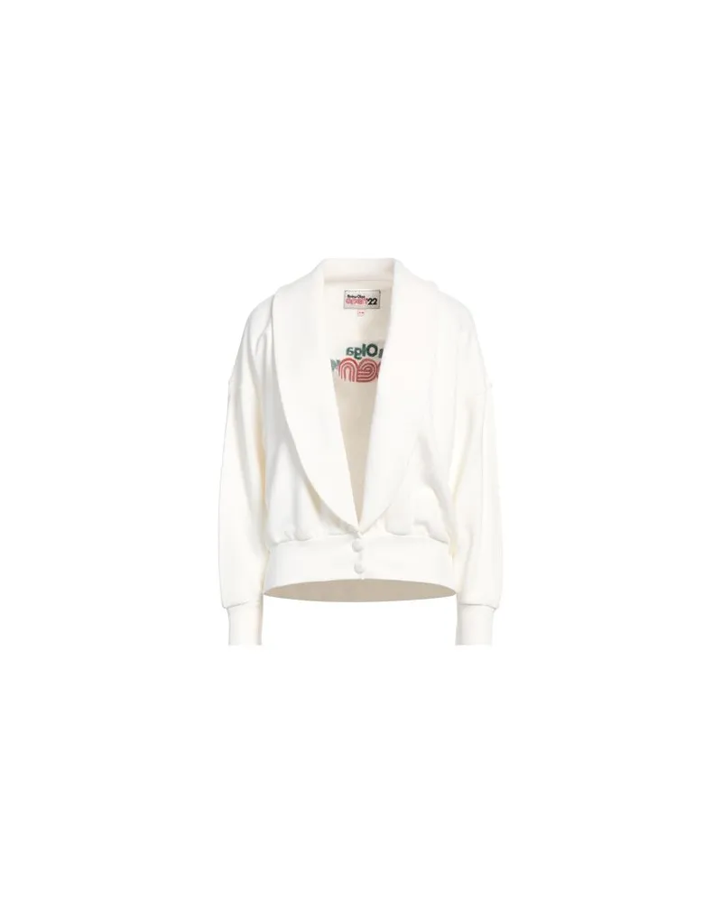 Reina Olga TOPS - Sweatshirtsauf YOOX.COM Weiß
