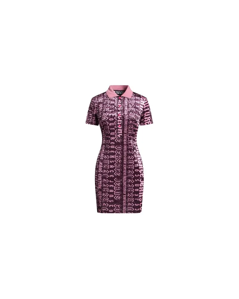 Versace Jeans KLEIDER - Mini-Kleiderauf YOOX.COM Antikrosa