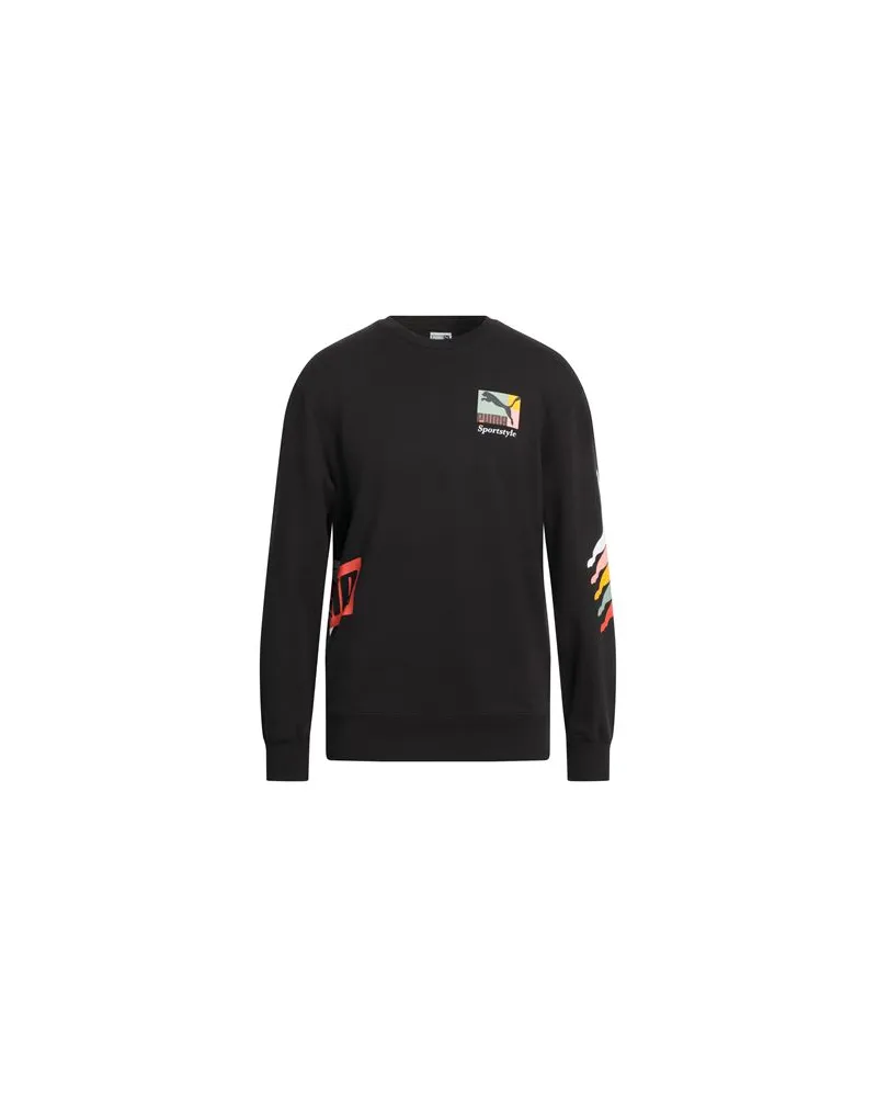 Puma TOPS - Sweatshirtsauf YOOX.COM Schwarz