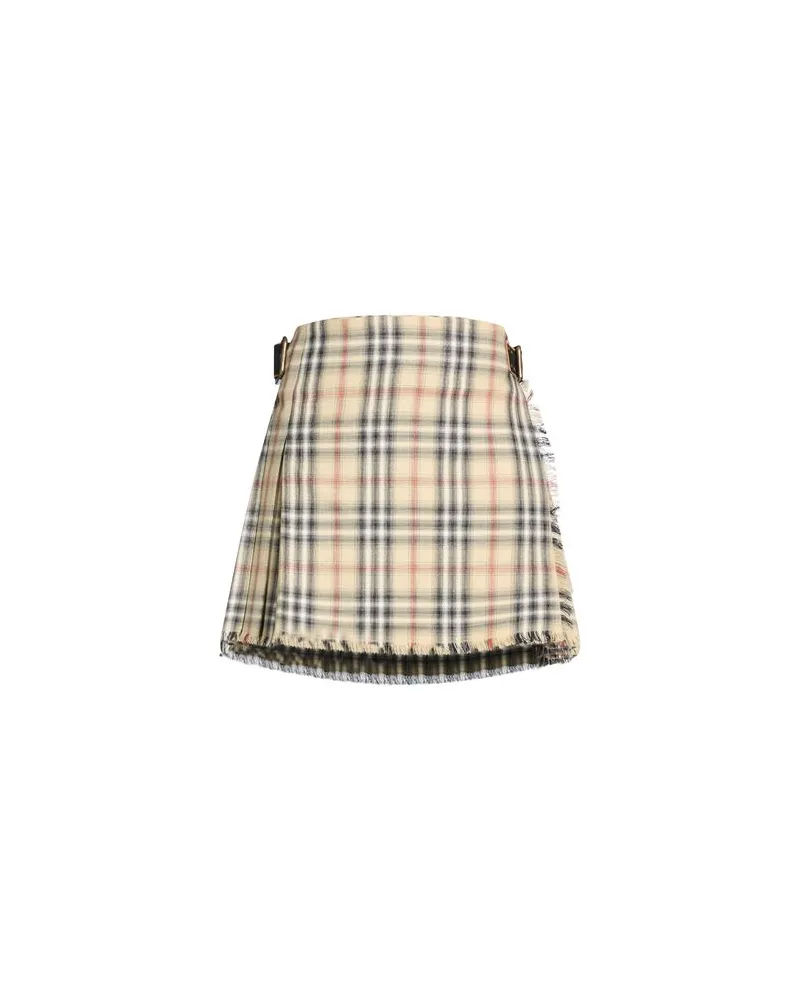 Burberry HOSEN & RÖCKE - Miniröckeauf YOOX.COM Beige