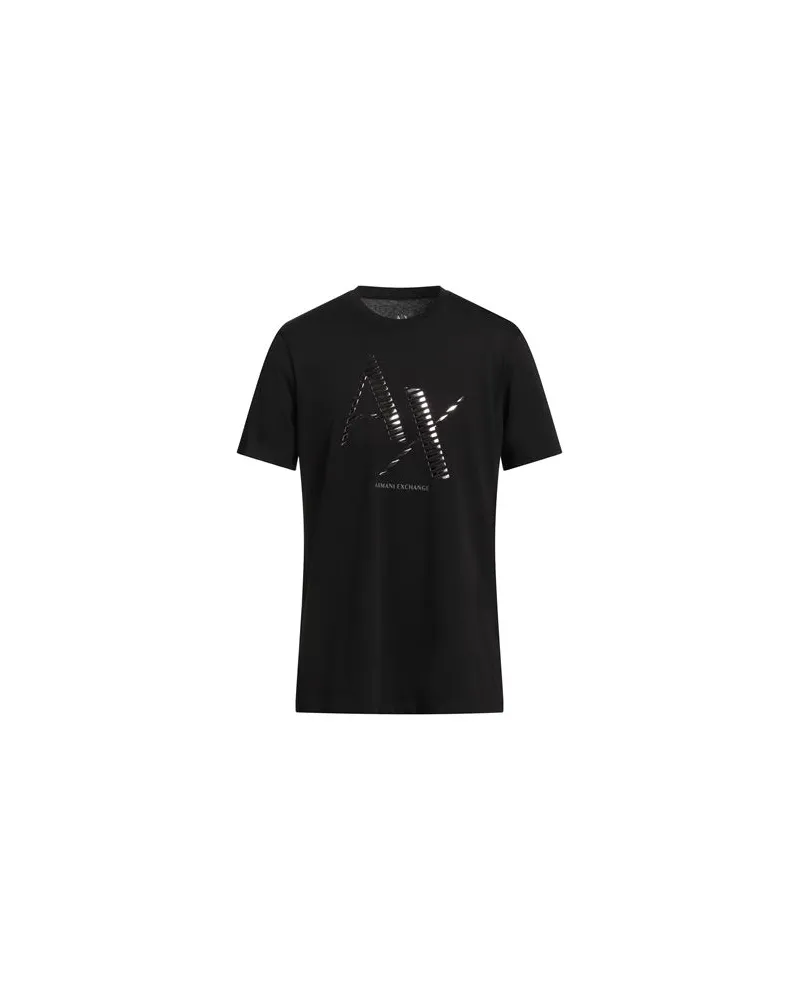 Armani Exchange TOPS - T-shirtsauf YOOX.COM Schwarz