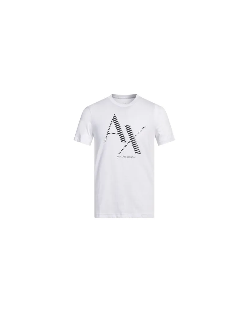 Armani Exchange TOPS - T-shirtsauf YOOX.COM Weiß