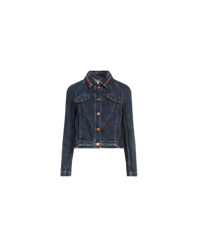 HIGH USE - JACKEN & MÄNTEL - Jeansjacken/Mäntelauf YOOX.COM Blau