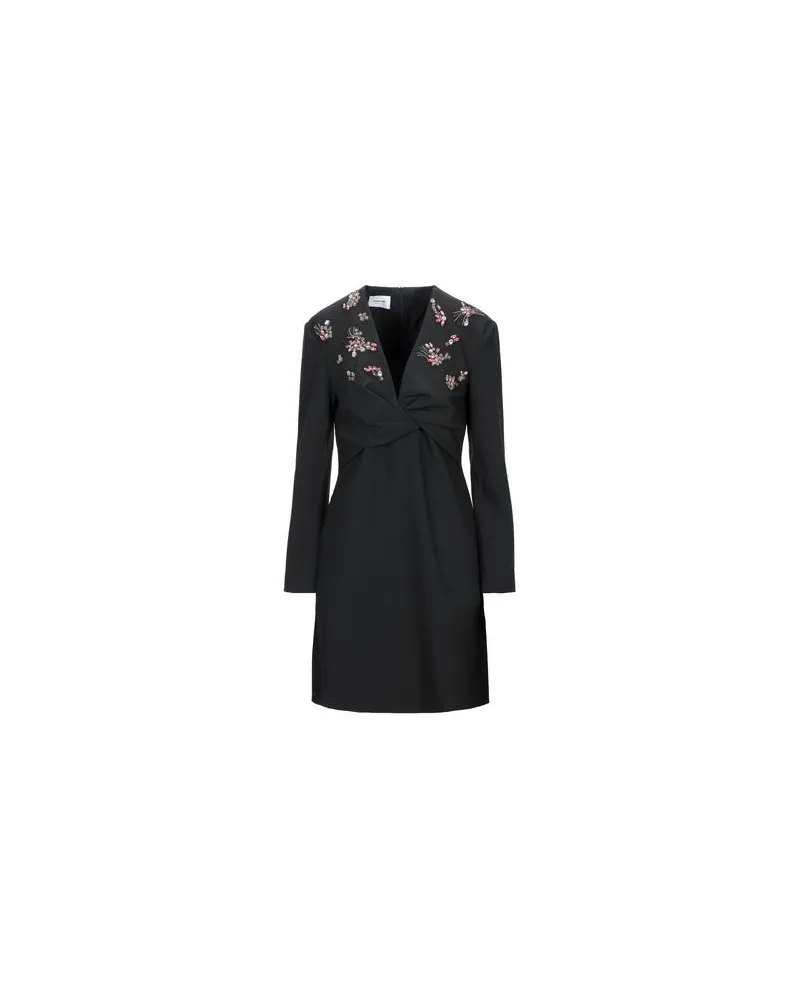 Dondup KLEIDER - Mini-Kleiderauf YOOX.COM Schwarz